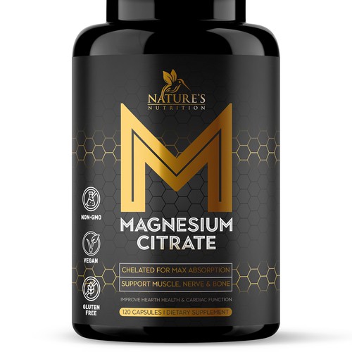 Premium Magnesium Citrate Design needed for Nature's Nutrition Design by ✝DeSiGnEr✝JOHN