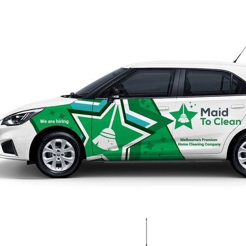 We need a modern car wrap design that will WOW our clients Design by RicardoRS