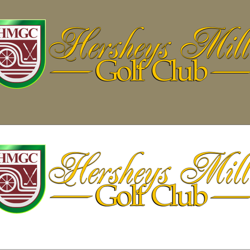 Logo Design For Hersheys Mill Golf Club Logo Design Contest