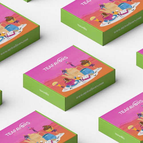 Need an eye-catching subscription box design, anyone who see the design would love to get it Diseño de Bloom Graphic