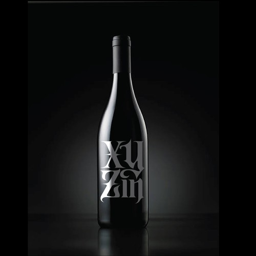 Gothic Old Vine Zinfandel Wine Label Design by gcsgcs