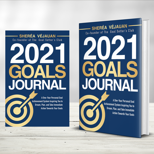 Design 10-Year Anniversary Version of My Goals Journal Design por praveen007