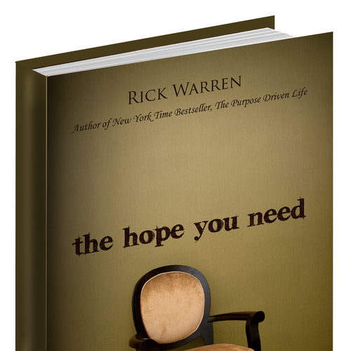 Design Rick Warren's New Book Cover Design por wiki
