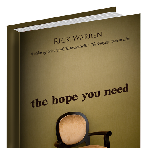 Design Rick Warren's New Book Cover Design réalisé par wiki