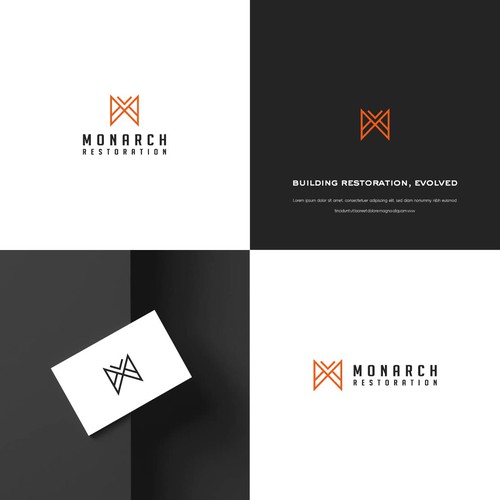 Design a modern clean logo package for a restoration company Design by Danny A