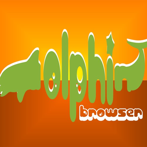 New logo for Dolphin Browser Design por wham