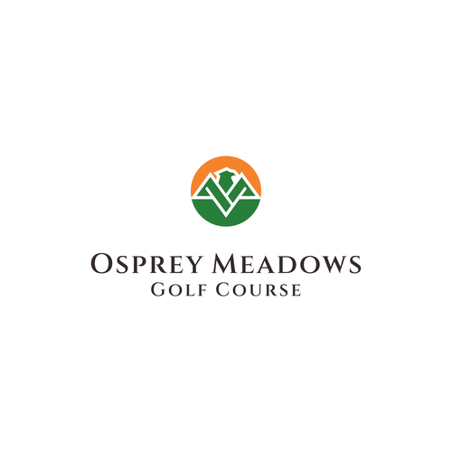 Golf Course Logo - Osprey Meadows Golf Course at Tamarack Design by Media Ciptadi