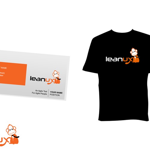 I need a fun and unique Logo for Leanux, an agile startup/tool デザイン by Say_Hi!