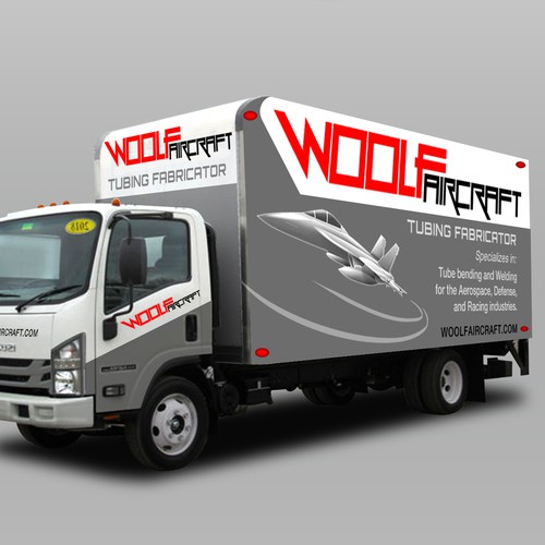 Design our box truck wrap! Design by Syn·o·nym