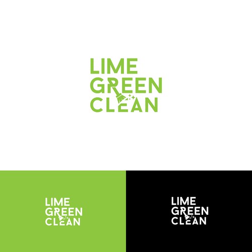 Lime Green Clean Logo and Branding Réalisé par creativziner