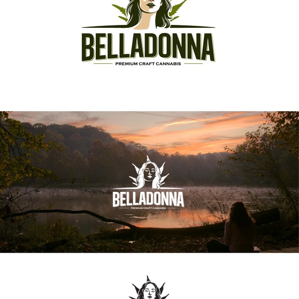 Logo concept for Belladonna Premium Craft Cannabis