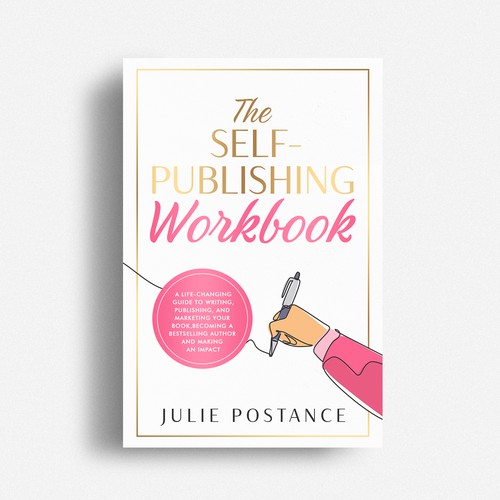 Stunning high quality professional cover for book on self-publishing Design by Yna