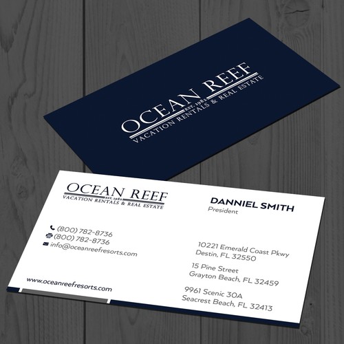 Design a fun, beach-inspired Business Card Design by TanLearn