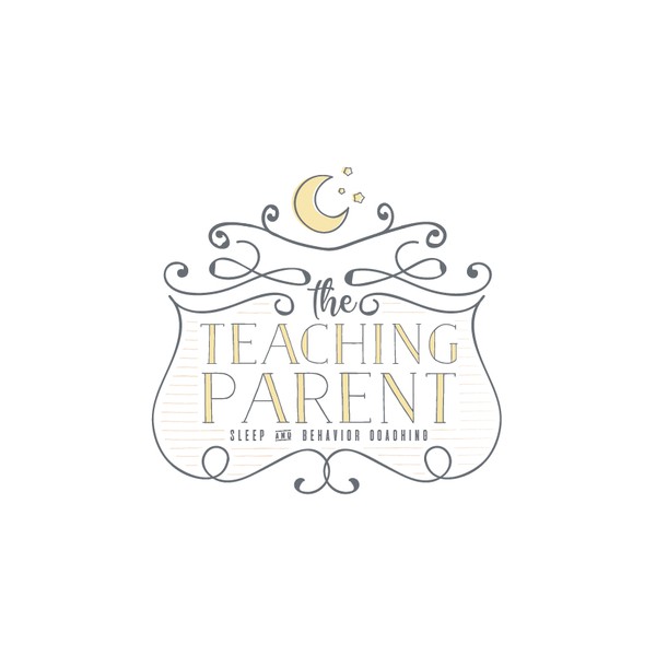 Logo for a childhood sleep and behavior coaching. 