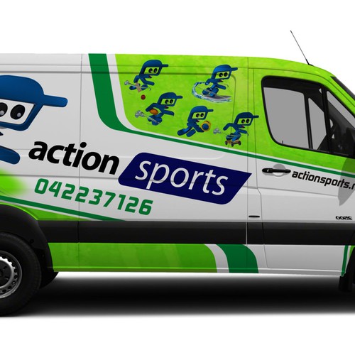 THE BEST VAN WRAP IN THE WORLD Design by TANSA ART