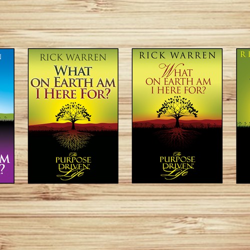 Book cover redesign for "What on Earth Am I Here For? The Purpose Driven Life" by Rick Warren Design by Sherwin Soy