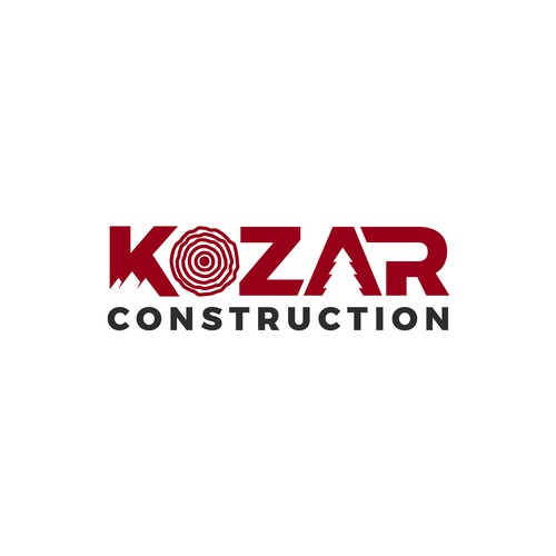 Simple Construction Company Logo with Creativity Design by Zaisun