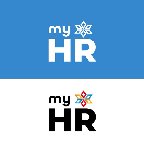 Create an awesome logo for myHR, the #1 HR Software in Luxembourg ! Design by M.I.Thomson