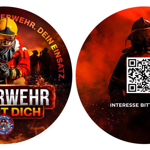 "Feuerwehr sucht dich" winning Product packaging