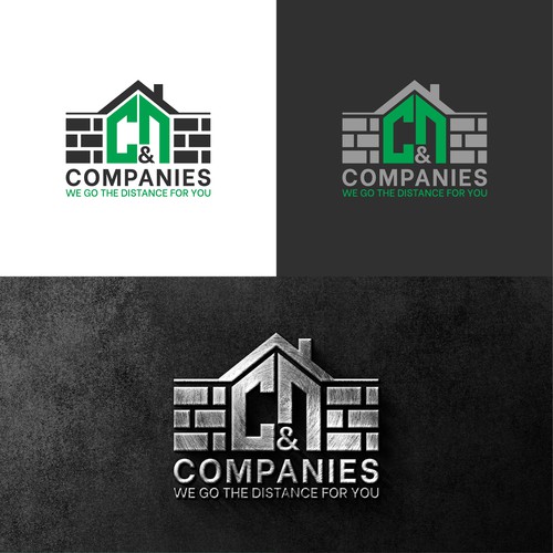 C&N Companies Logo Diseño de Consort Solutions