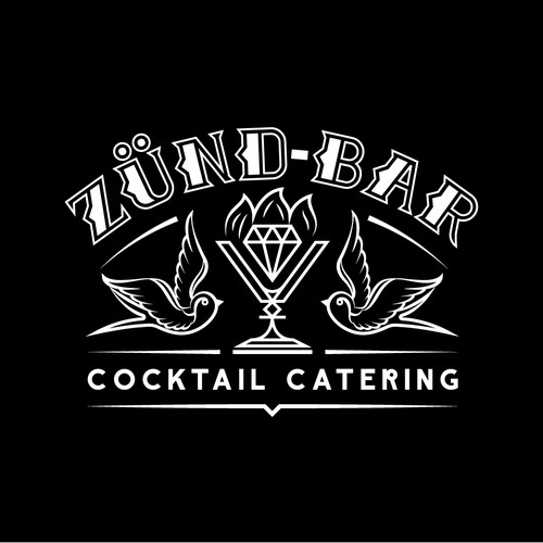 I need  a nice cocktail catering logo. And it must look female the logo-ontwerp door VyacheslavKolb