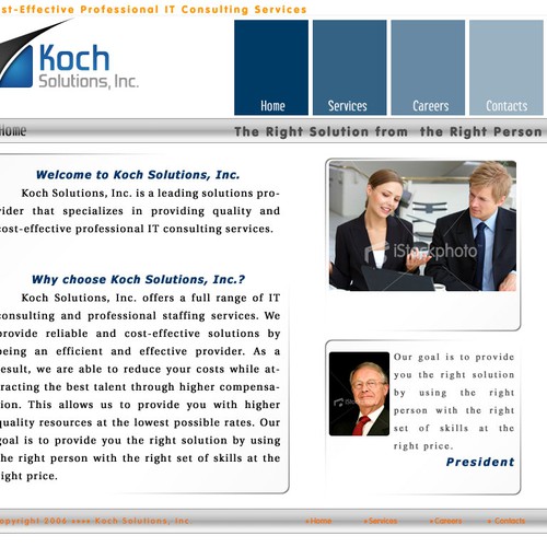 $500.00 Website template (Design only) Design by ionut_brasov