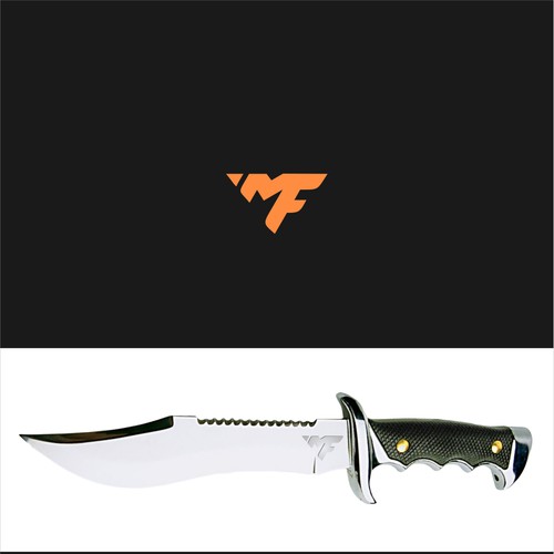 MF BladeWorks needs a bold twist on a logo. Design by Indra Ardiananta