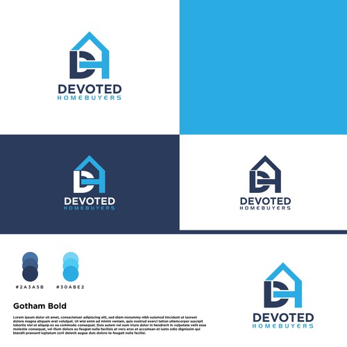 Devoted Homebuyers Logo Design by Spider0421