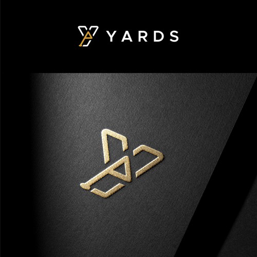 Yards golfing app logo Design by GengRaharjo