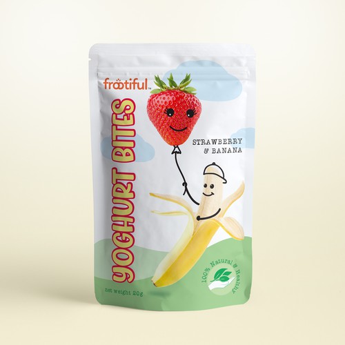 DESIGN PACKAGING FOR CHILDREN SNACK  - FUN, STAND OUT, MODERN Design by TheBeeDee