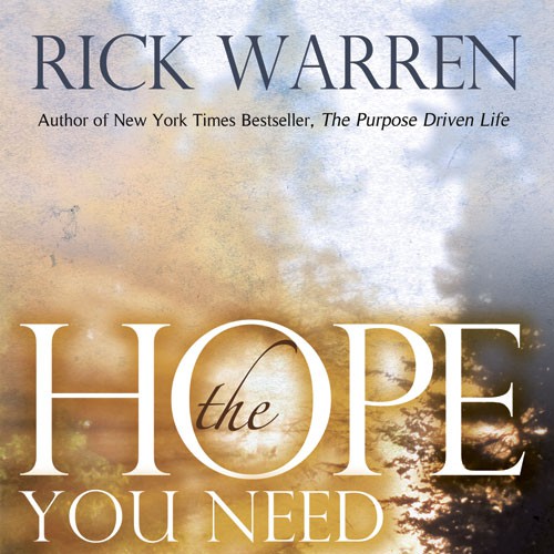 Design Rick Warren's New Book Cover Design by Northwest Graphic