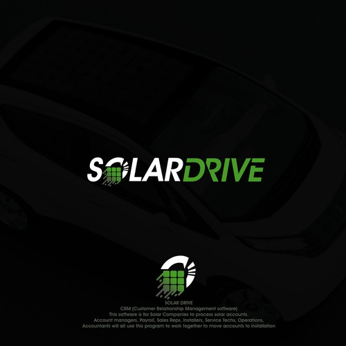 Logo design for new CRM, SolarDrive Design by YENGZ18 ◕‿◕