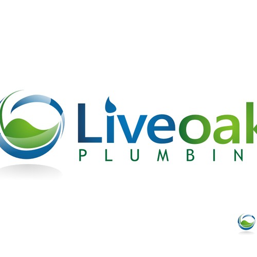 Austin TX Plumbing Company Modern, Current, EcoFriendly Logo design