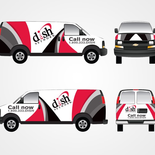 V&S 002 ~ REDESIGN THE DISH NETWORK INSTALLATION FLEET デザイン by Robi