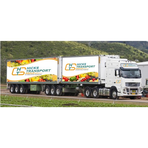 Hicks Transport Group logo freshen up - Sep 2015 Design by sikomo_