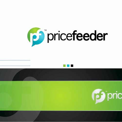 PriceFeeder.com Logo design contest Diseño de Xenth