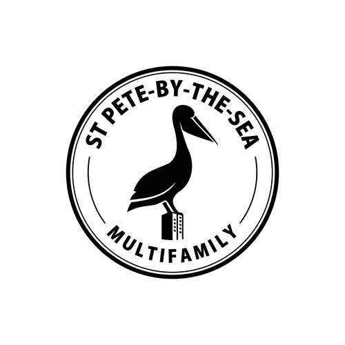 Sophisticated Florida Pelican Logo Design by muuter