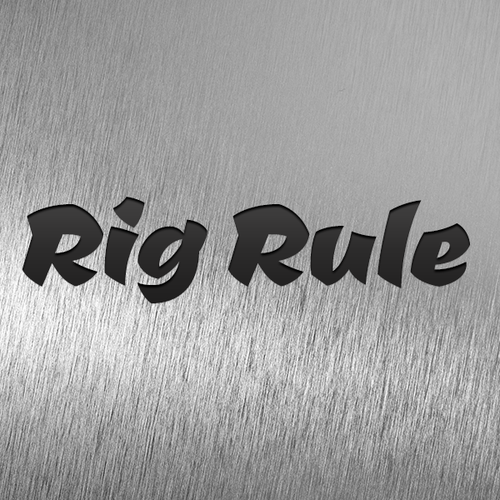 Rig Rule needs Lettering Design (wordmark) Design by designRays
