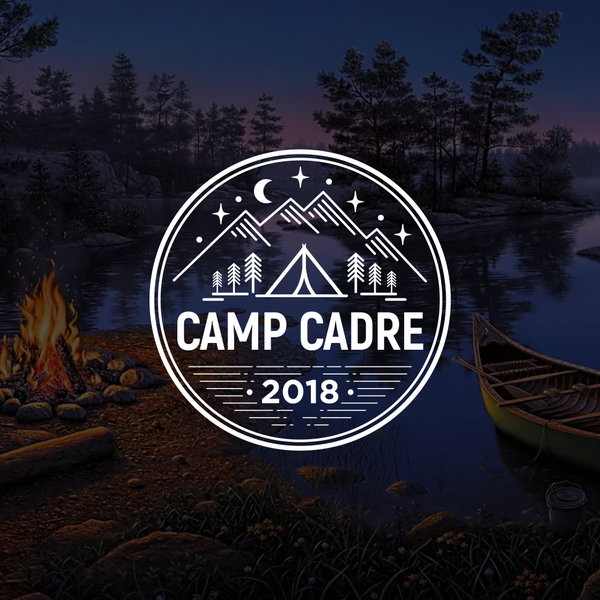 Design by Feby. titled "Camp Cadre 2018"