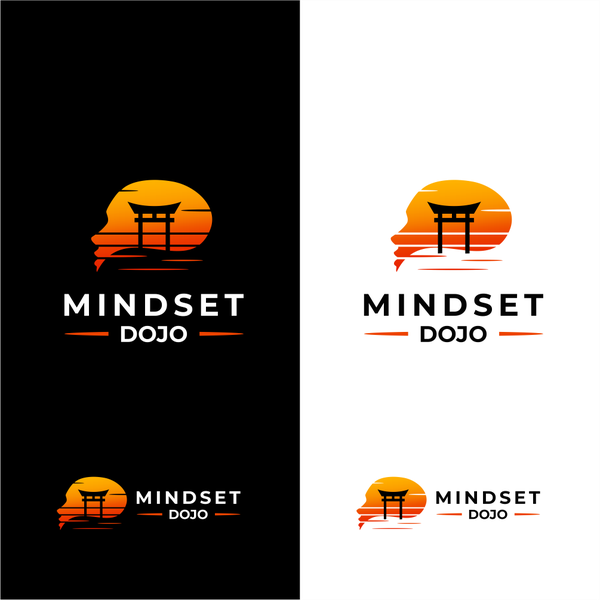 Mindset Dojo logo design