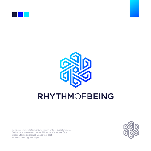 Design Design a logo for a coaching model that will change the rhythm of how you are being with your life. por vecrow