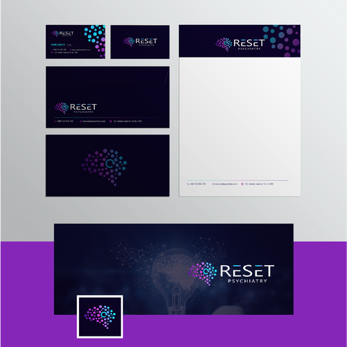 Psychiatry Practice Logo Design - Reset Design by thk.khokon