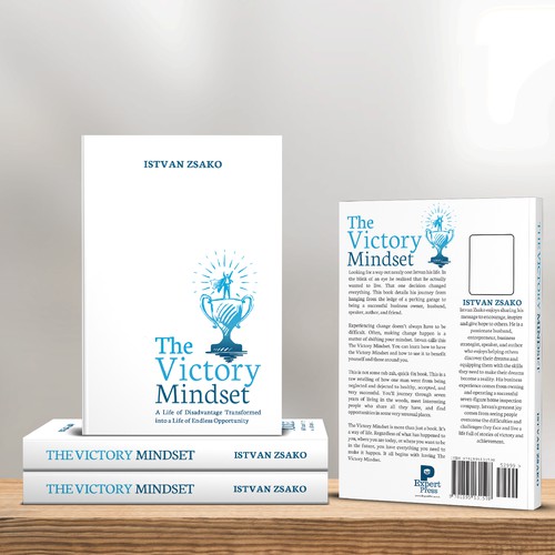 Design a powerful "Victory Mindset" book cover [no boring designers allowed!] Design by T.Primada