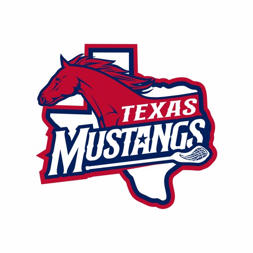 Diseño de Texas Mustangs de indraDICLVX