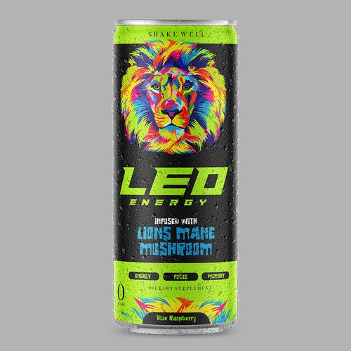 Energy Drink Label Design Ontwerp door atensebling