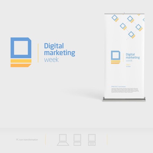 Logo for a digital marketing conference Design by Delee Kotezz