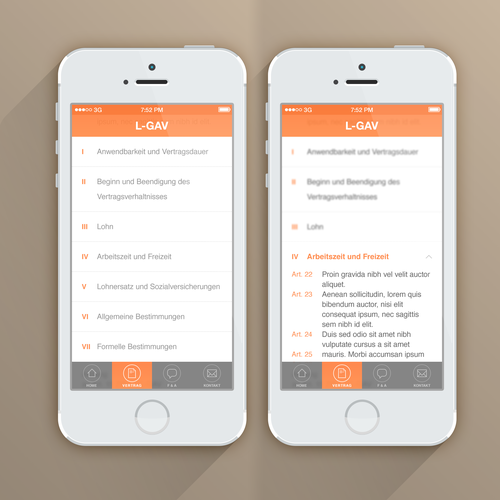 Your help is required for a new mobile app design Design by CalmSpark App Design