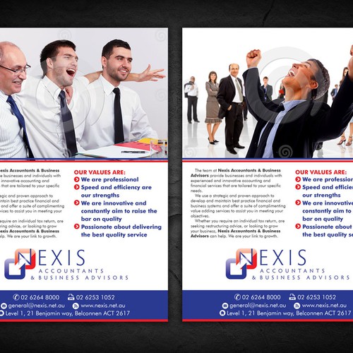 Help Nexis Accountants & Business Advisors with a new ad Ontwerp door sercor80