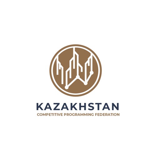 Logo for the Kazakhstan Competitive Programming Federation Design by AjiCahyaF