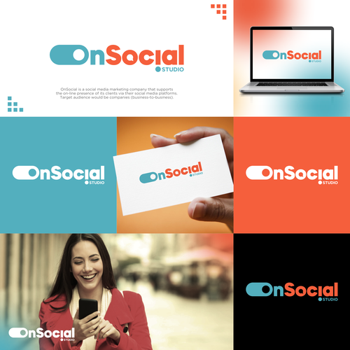 Logo for a Social Media Marketing Company Design by nefeb_design